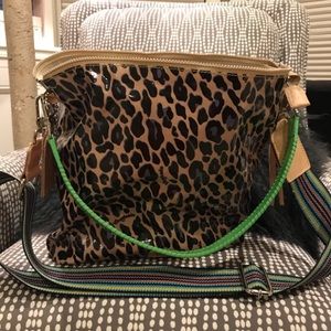 Pre owned Consuela tote with additional leather strap.